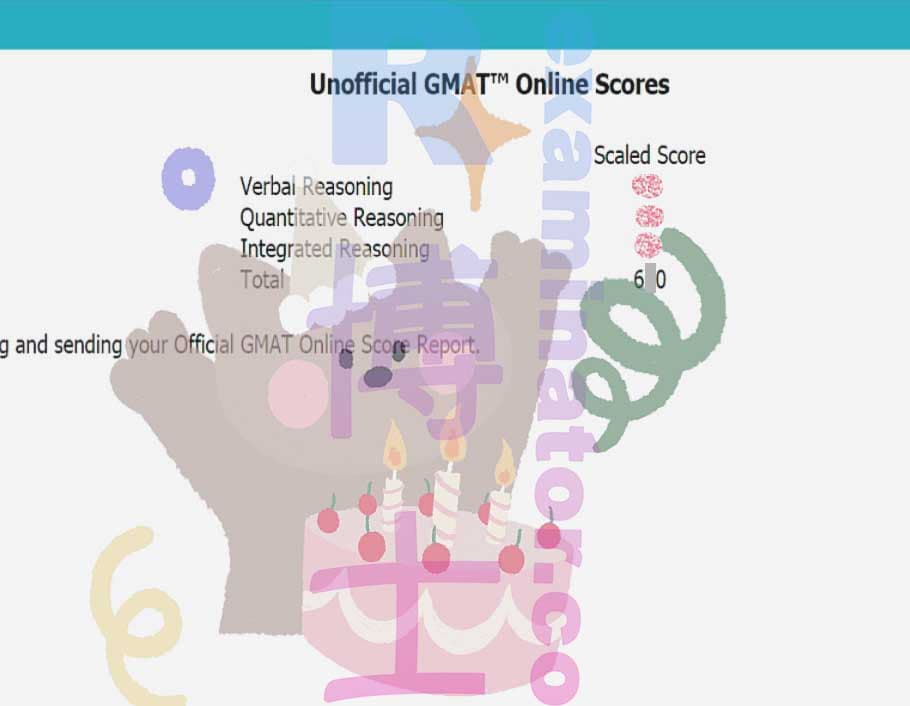 score image for GMAT 부정행위 success story #283