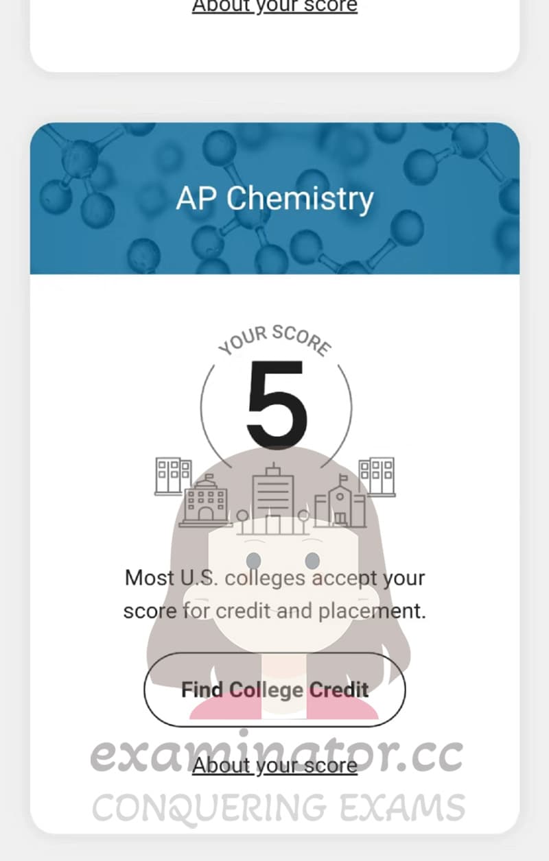 score image for Advanced Placement 부정행위 success story #634