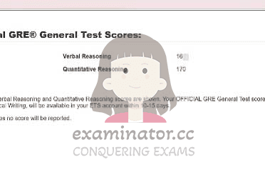 score image for GRE 부정행위 success story #601