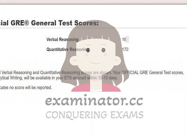 score image for GRE 부정행위 success story #558